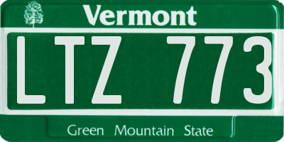 VT license plate LTZ773