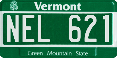 VT license plate NEL621
