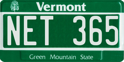 VT license plate NET365