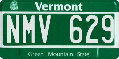 VT license plate NMV629