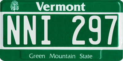 VT license plate NNI297