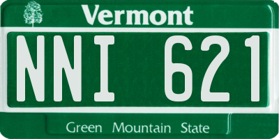 VT license plate NNI621