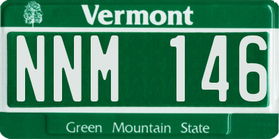 VT license plate NNM146