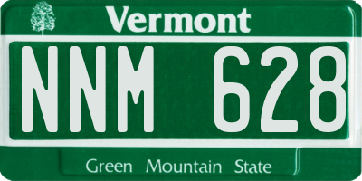 VT license plate NNM628