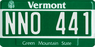 VT license plate NNO441