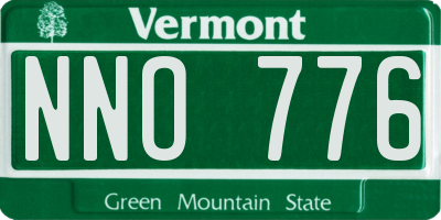 VT license plate NNO776