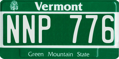 VT license plate NNP776