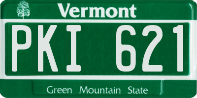 VT license plate PKI621