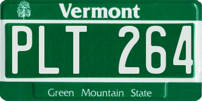 VT license plate PLT264