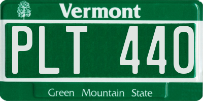 VT license plate PLT440