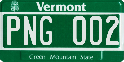 VT license plate PNG002