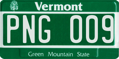 VT license plate PNG009