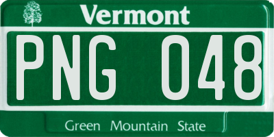 VT license plate PNG048