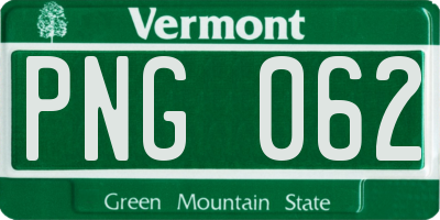 VT license plate PNG062