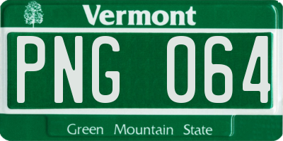VT license plate PNG064