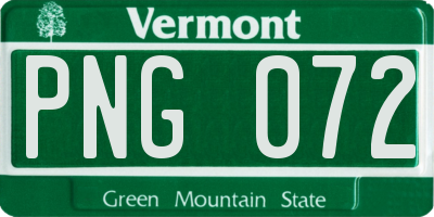 VT license plate PNG072