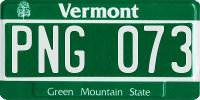 VT license plate PNG073