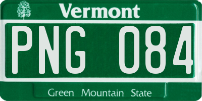 VT license plate PNG084