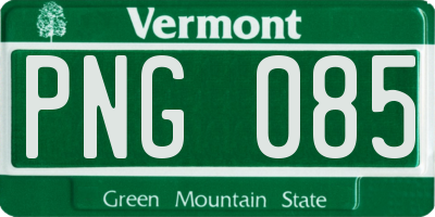 VT license plate PNG085
