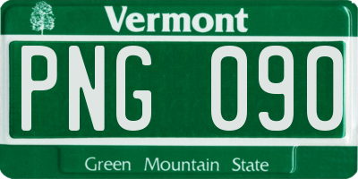 VT license plate PNG090