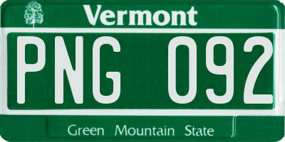 VT license plate PNG092