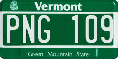 VT license plate PNG109