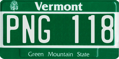 VT license plate PNG118