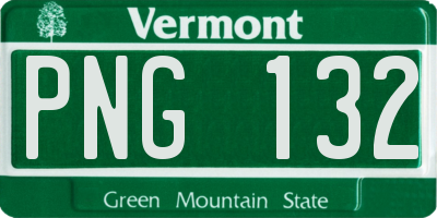 VT license plate PNG132