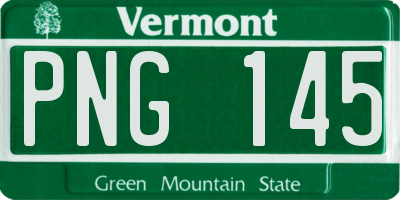 VT license plate PNG145