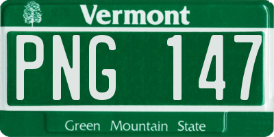 VT license plate PNG147