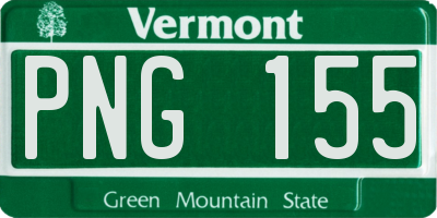 VT license plate PNG155