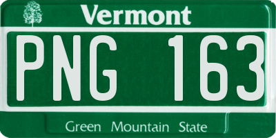 VT license plate PNG163