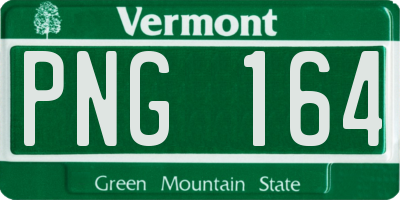 VT license plate PNG164