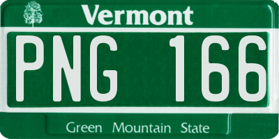 VT license plate PNG166