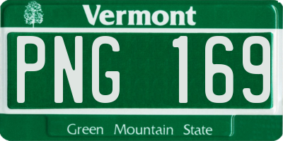VT license plate PNG169