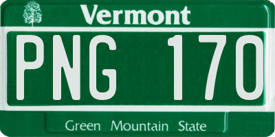 VT license plate PNG170