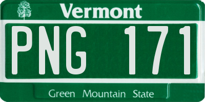 VT license plate PNG171