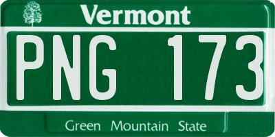 VT license plate PNG173