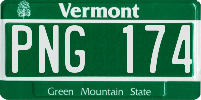 VT license plate PNG174