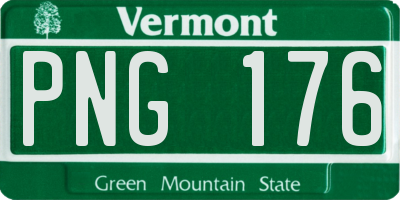VT license plate PNG176