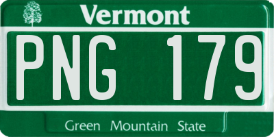 VT license plate PNG179