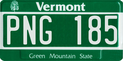 VT license plate PNG185