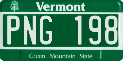 VT license plate PNG198