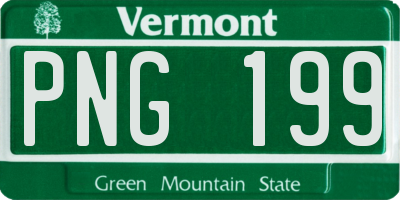 VT license plate PNG199
