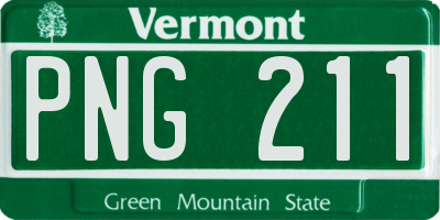 VT license plate PNG211