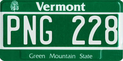 VT license plate PNG228