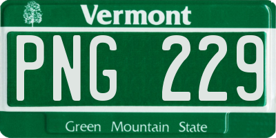 VT license plate PNG229