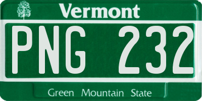 VT license plate PNG232