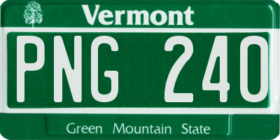 VT license plate PNG240