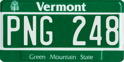 VT license plate PNG248